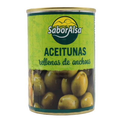 ACEITUNA ANCHOA 350 GR (ESCU 120) SABORALSA