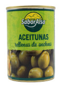 ACEITUNA ANCHOA 350 GR (ESCU 120) SABORALSA
