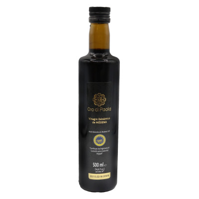 Vinagre Balsámico Módena IGP 6 Botella Vidrio 500 ml.