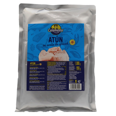 Atún Aceite Girasol Bolsa B-1000/950