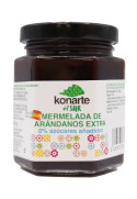 Mermelada Arándanos Extra Sin Azucares Añadidos Konarte Del Sur