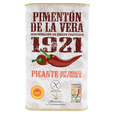 Pimentón de la Vera Picante Lata 750Gr 1921