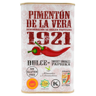 Pimentón de la Vera Dulce Lata 750Gr 1921