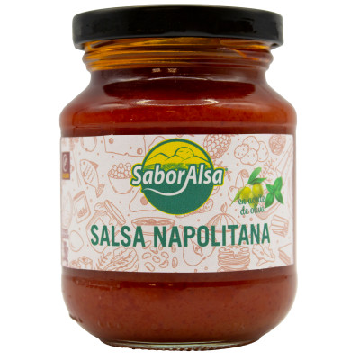 Salsa Napolitana Tarro 314/290G Saboralsa