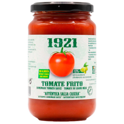 Tomate Frito Salsa Casera Con Aceite de Oliva 370Gr 1921 Gourmet