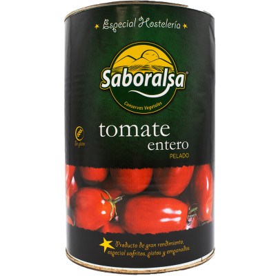Tomate Entero Primera Lata 5 Kg.