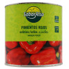 Pimiento Rojo Morrón Entero Asado 3Kg Saboralsa