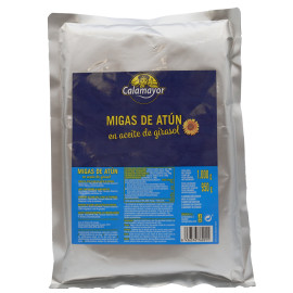 Migas de Atún en Aceite de Girasol Bolsa 1Kg Calamayor