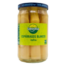 Espárrago Blanco Extra 720 (6/12 Uds.) Saboralsa