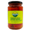 Pimientos Rojos Asados Enteros Primera Tarro 370 Saboralsa