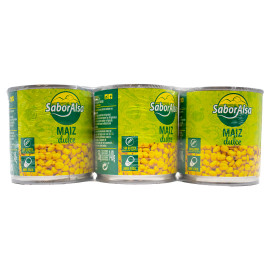 Maíz Dulce Extra Pack 3 Origen China Saboralsa