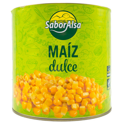 Maíz Dulce Extra Lata 3Kg Saboralsa