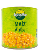 Maíz Dulce Extra Lata 3Kg Saboralsa