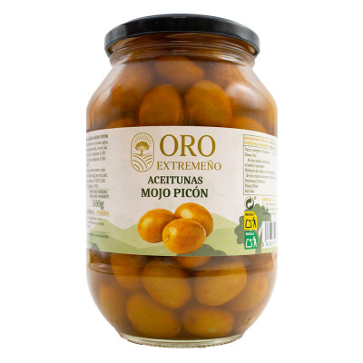 Aceituna Mojo Picón Barril 850g Oro Extremeño