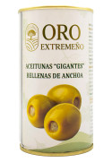 Aceituna Rellena de Anchoa Lata 350g Oro Extremeño