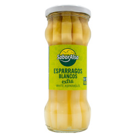 Espárrago Blanco Extra Tarro 370 (6/12) Saboralsa