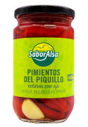 Pimiento Piquillo Entero Ajo Primera Tarro 314 Saboralsa