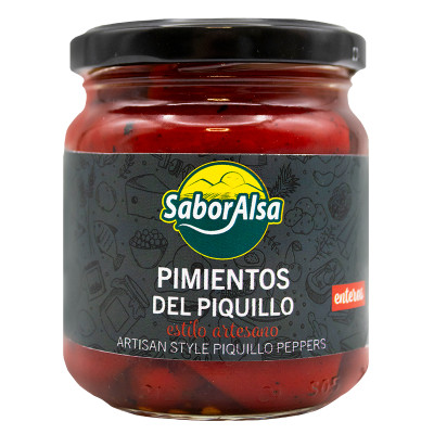 Pimiento Piquillo Artesano 212Saboralsa