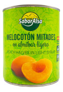 Melocotón en Almibar Mitades Extra Lata 1 Kg. (6/8)