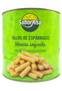 Tallos Espárrago Blancos Segunda Lata 3 Kg. (mediano)