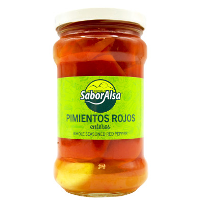 Pimiento Rojo Entero 314 Saboralsa