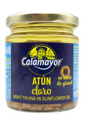 Atún Claro Aceite de Girasol Tarro 250 Calamayor