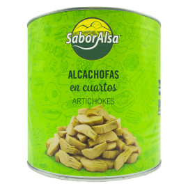 Alcachofa Cuarteada 2,5 Kg Saboralsa