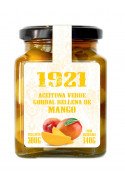 ACEITUNA VERDE GORDAL CARAMELIZADA RELLENA DE MANGO 1921