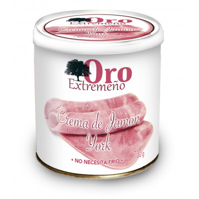 CREMA DE JAMON YORK LATA 700 GR - BANDEJA 5 UDS