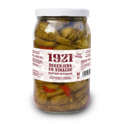BERENJENA EN VINAGRE 1/2 GALON 45 PIEZAS - 1921