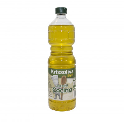 ACEITE ESPECIAL COCINA PET 1L KRISSOLIVA