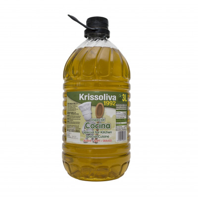 ACEITE ESPECIAL COCINA PET 3 LITROS KRISSOLIVA