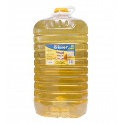 ACEITE GIRASOL ESPECIAL FRITURA PET 25L MEGA KRISSOL