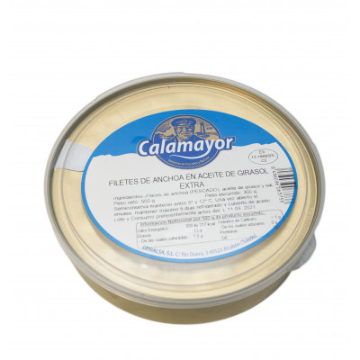 FILETES DE ANCHOA EN ACEITE RO-500/300 (EASY PEEL) CALAMAYOR