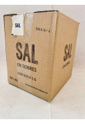 Sal fina de mesa caja 1000 sobres 1 Gr