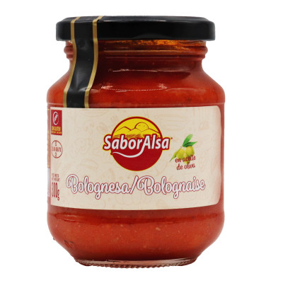 SALSA BOLOÑESA TARRO 314/300 GR SABORALSA