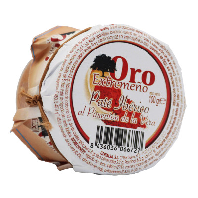 PATE IBERICO AL PIMENTON DE LA VERA 100 GR