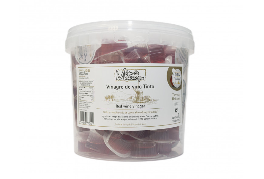 MONODOSIS DE VINAGRE DE VINO TINTO MOLINO DE MONTEMAYOR 