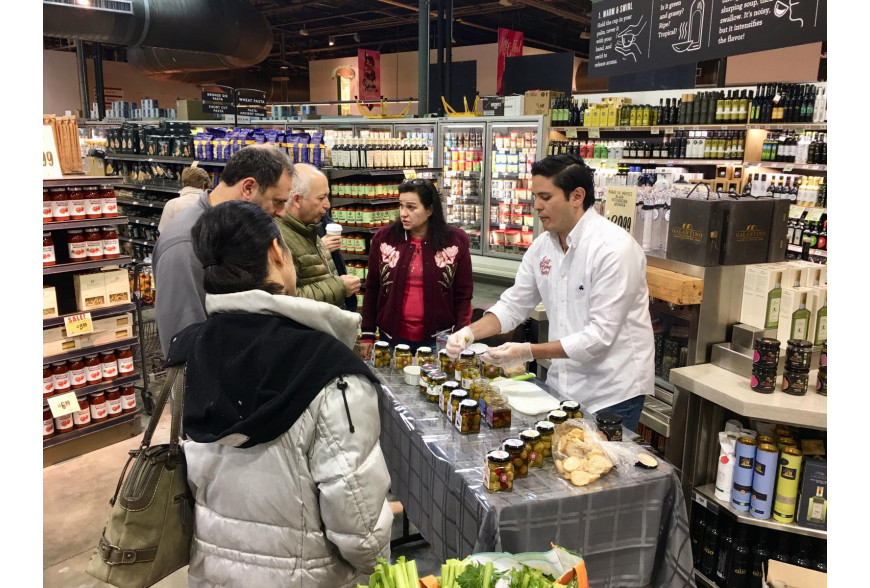 DEGUSTACIÓN EN CENTRAL MARKET EN TEXAS