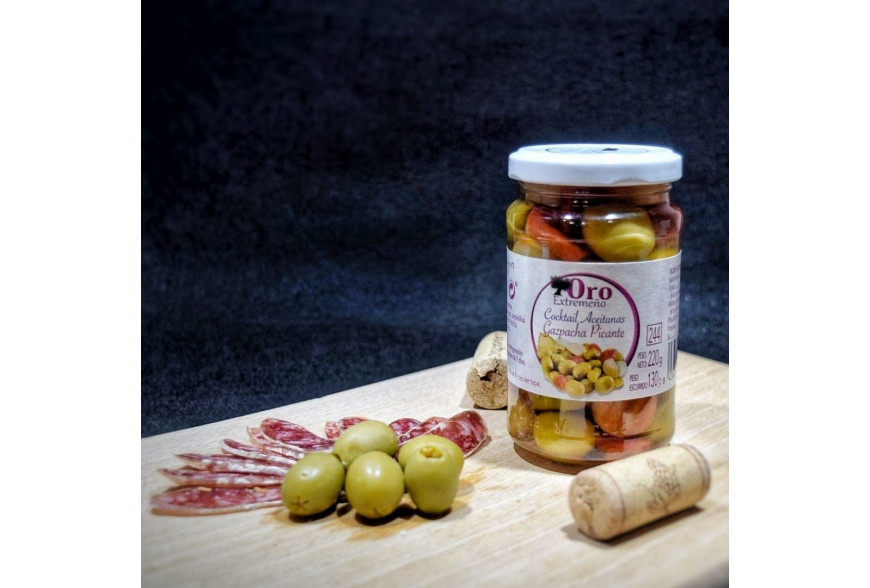ACEITUNA GAZPACHA ORO EXTREMEÑO 