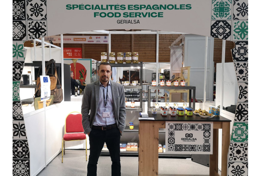 Gerialsa en el Salón Gouts & Terroirs en Bulle (Suiza)