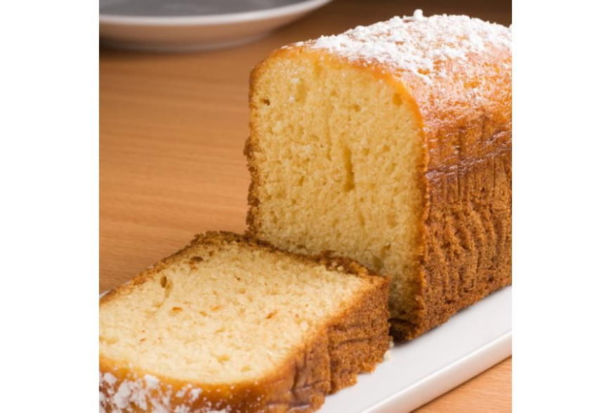 Bizcocho Integral Con Mermelada de Naranja.