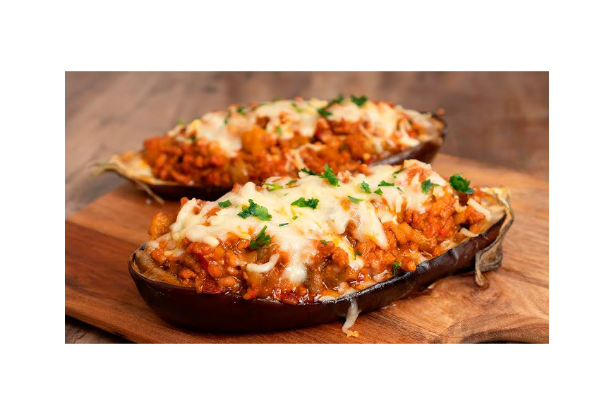 Berenjenas Rellenas de Carne