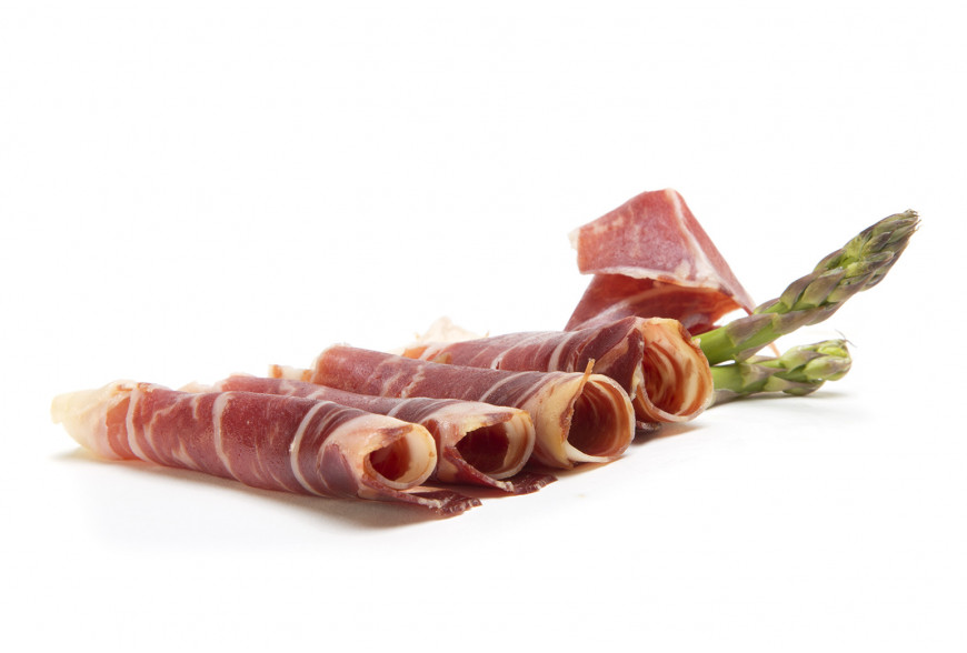 ROLLITOS DE ESPÁRRAGOS CON JAMÓN