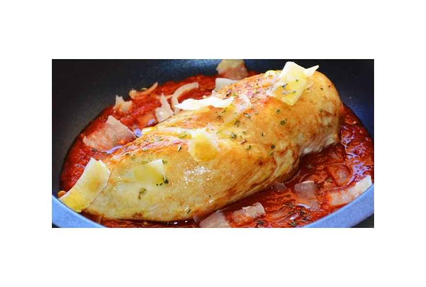 FILETES DE POLLO CON TOMATE 