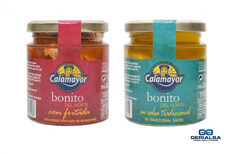 BONITO DEL NORTE CON FRITADA Y EN SALSA TRADICIONAL