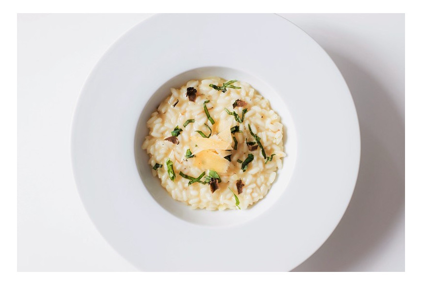 RISOTTO DE SETAS CON SALSA DE BOLETUS